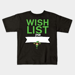 Wish list from Kids T-Shirt